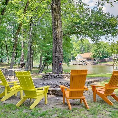 Lakefront Hot Springs Home With Furnished Deck! Ngoại thất bức ảnh